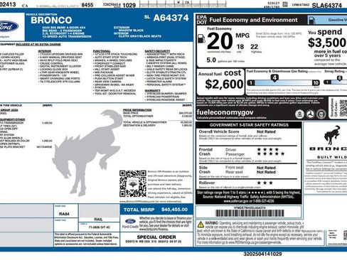 Used 2025 Ford Bronco Big Bend AWD/4WD image 4