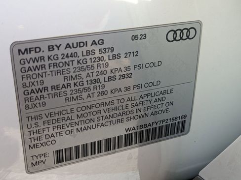 Used 2023 Audi Q5 2.0T Premium Plus w/ Premium Plus Package AWD/4WD image 17