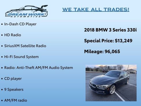 Used 2018 BMW 330i Sedan image 2