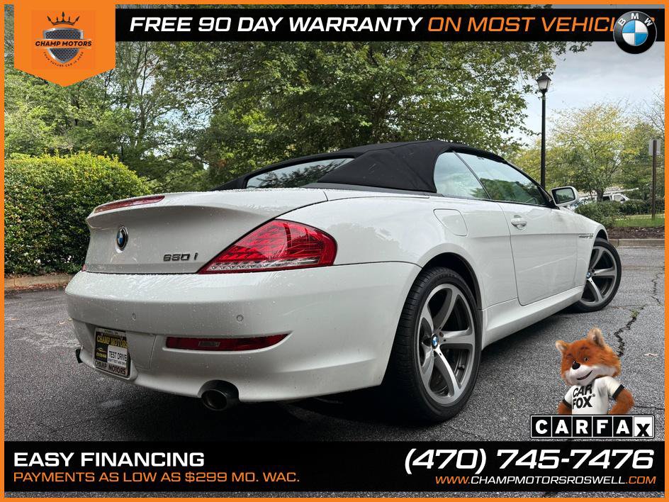 Used 2009 BMW 650i Convertible RWD image 9