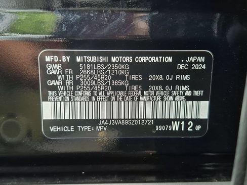 Used 2025 Mitsubishi Outlander SE FWD image 41
