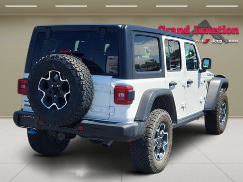 Used 2023 Jeep Wrangler Unlimited Rubicon 4xe w/ Steel Bumper Group AWD/4WD image 4