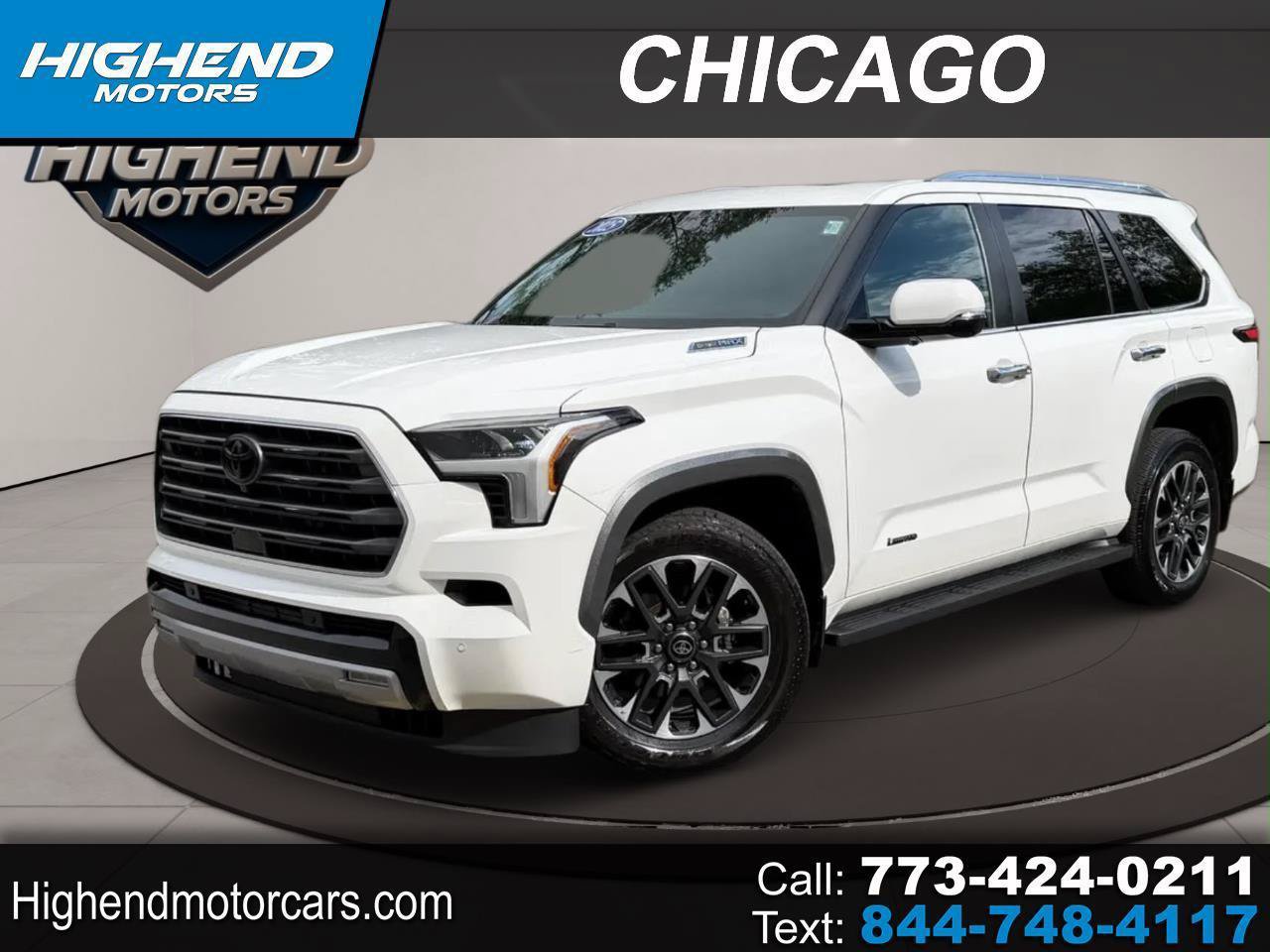 Used 2025 Toyota Sequoia Limited AWD/4WD image 1
