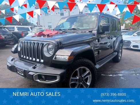 Used 2019 Jeep Wrangler Unlimited Sahara AWD/4WD image 1