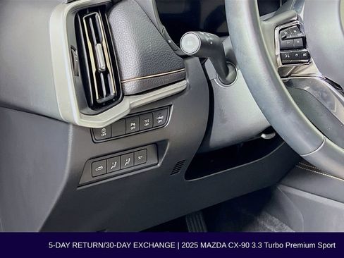Used 2025 MAZDA CX-90 3.3 Turbo w/ Premium Sport Pkg image 12