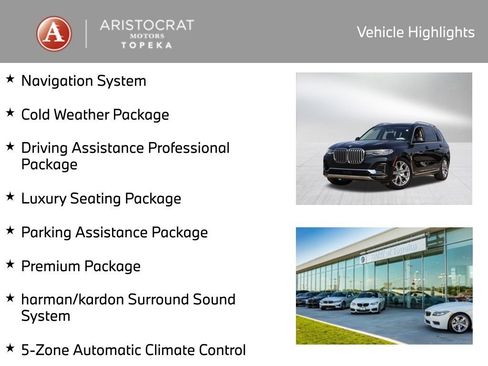 Used 2020 BMW X7 xDrive40i w/ Premium Package AWD/4WD image 2