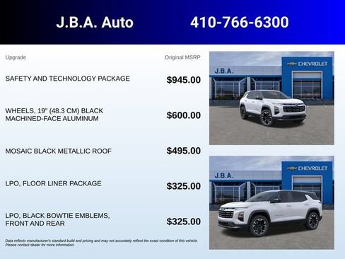 New 2026 Chevrolet Equinox LT w/ Safety and Technology Package AWD/4WD image 5
