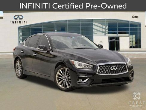 Certified 2023 INFINITI Q50 Luxe w/ Cargo Package AWD/4WD image 1