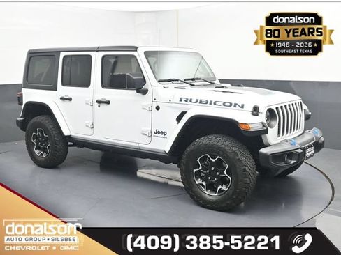 Used 2023 Jeep Wrangler Unlimited Rubicon 4xe w/ Cold Weather Group AWD/4WD image 1