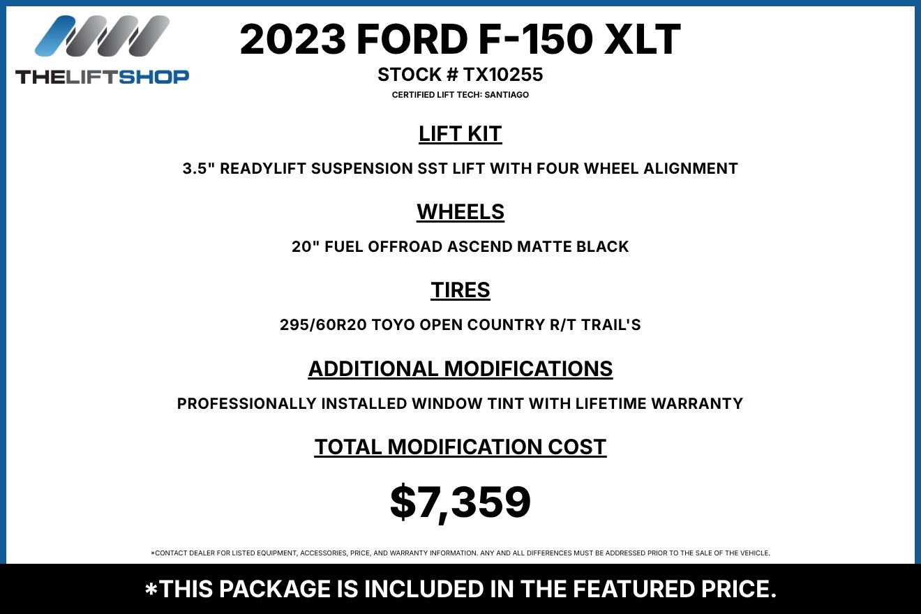 Used 2023 Ford F150 XLT w/ Equipment Group 302A High AWD/4WD image 2