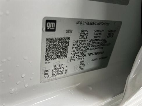 Certified 2022 Chevrolet Silverado 1500 LTZ w/ Technology Package image 34