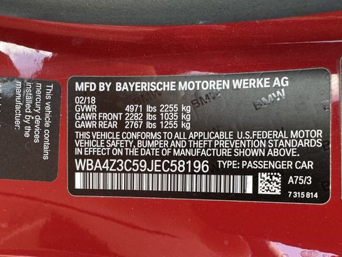Used 2018 BMW 430i xDrive Convertible AWD/4WD image 33