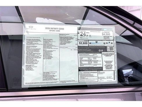 New 2026 INFINITI QX60 Sport image 40