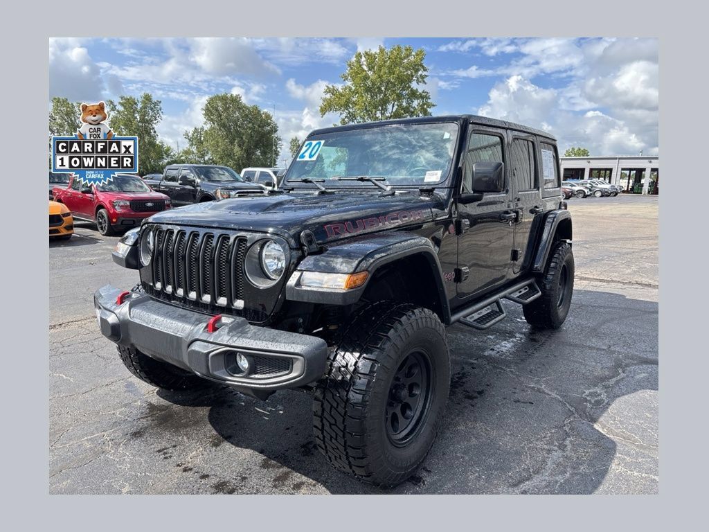 Used 2020 Jeep Wrangler Unlimited Rubicon AWD/4WD image 1