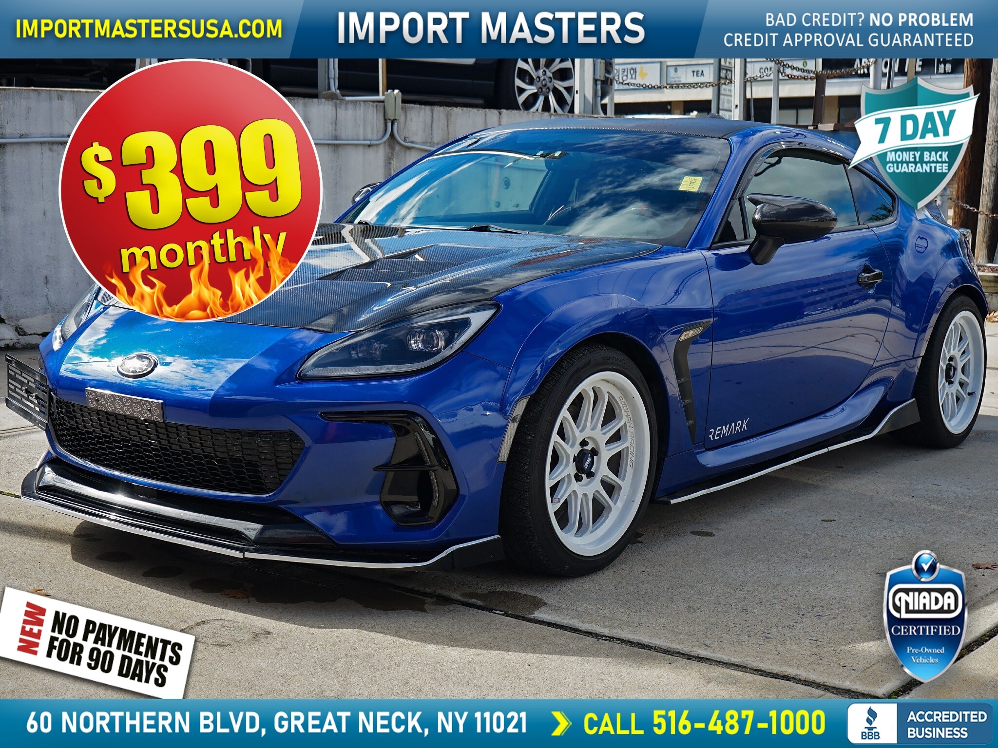 Used 2022 Subaru BRZ Limited RWD image 1