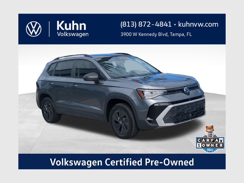 Certified 2026 Volkswagen Taos S FWD 360° Tour