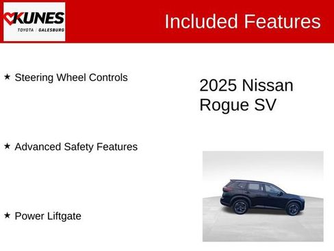 Used 2025 Nissan Rogue SV image 3