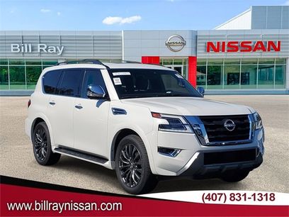 Certified 2024 Nissan Armada Platinum w/ Captain's Chairs Package