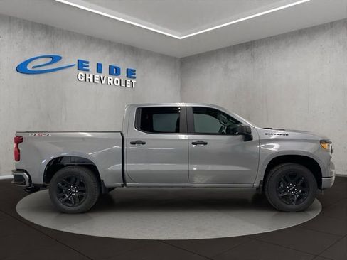 New 2026 Chevrolet Silverado 1500 Custom w/ Turbomax Blackout Package AWD/4WD image 2