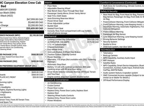 Certified 2024 GMC Canyon Elevation w/ Convenience Package AWD/4WD image 44