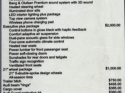 Used 2025 Audi Q7 3.0T Premium Plus w/ Premium Plus Package image 77