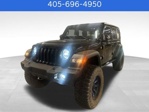 Used 2021 Jeep Wrangler Unlimited Sport image 1
