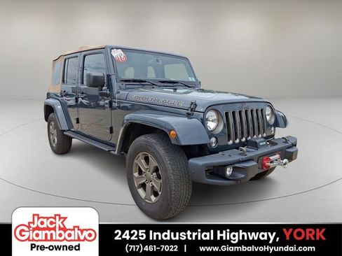 Used 2018 Jeep Wrangler Unlimited Sport AWD/4WD image 1