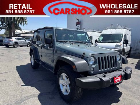Used 2015 Jeep Wrangler Unlimited Sport w/ Quick Order Package 24S AWD/4WD image 1