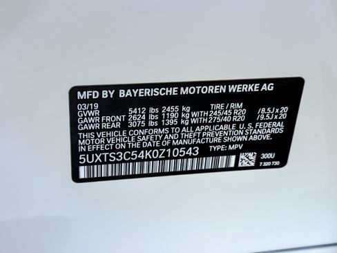 Used 2019 BMW X3 M40i w/ Premium Package AWD/4WD image 30