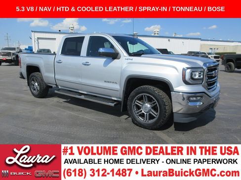 Used 2018 GMC Sierra 1500 SLT AWD/4WD image 1