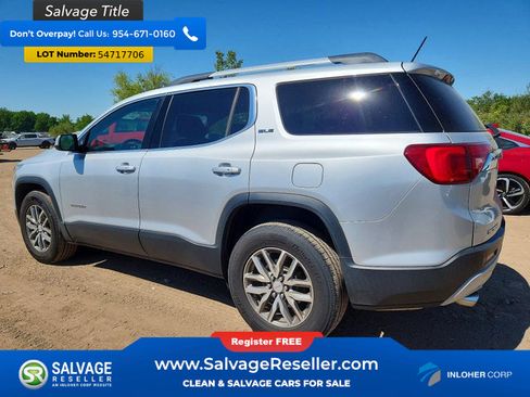 Used 2019 GMC Acadia SLE w/ Driver Alert Package I AWD/4WD image 3