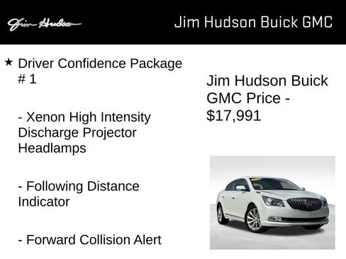 Used 2016 Buick LaCrosse Leather w/ Experience Buick Package image 12