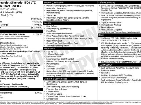 Used 2024 Chevrolet Silverado 1500 LTZ w/ LTZ Convenience Package II AWD/4WD image 41