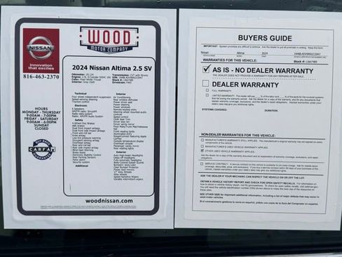 Used 2024 Nissan Altima 2.5 SV image 11