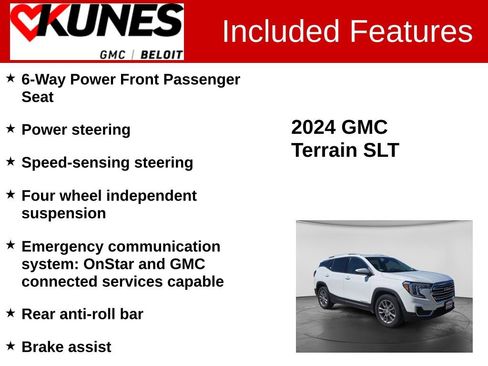Used 2024 GMC Terrain SLT AWD/4WD image 3