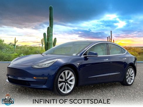Used 2018 Tesla Model 3 Long Range AWD/4WD image 1