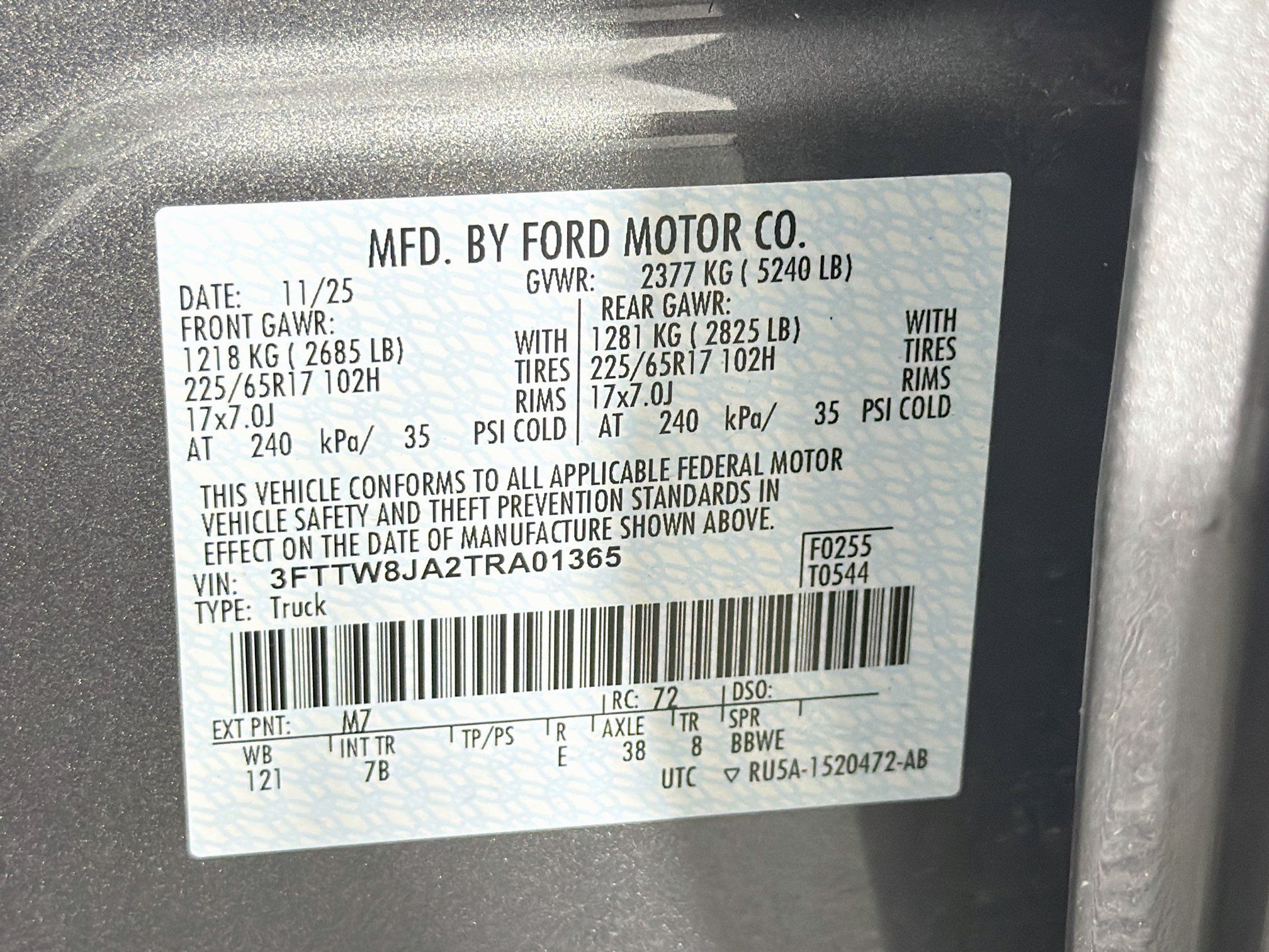 Used 2026 Ford Maverick XLT AWD/4WD image 12