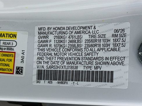 Used 2026 Honda CR-V EX-L image 27