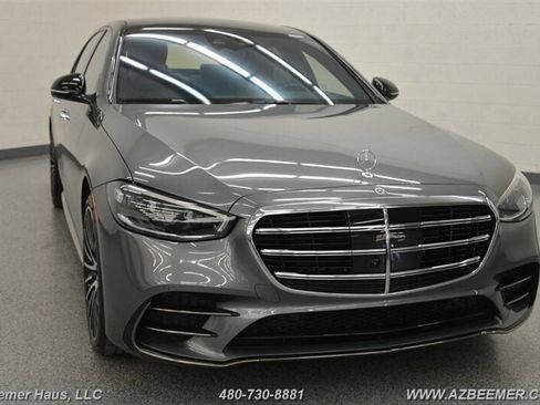 Used 2023 Mercedes-Benz S 500 4MATIC w/ AMG Line image 6