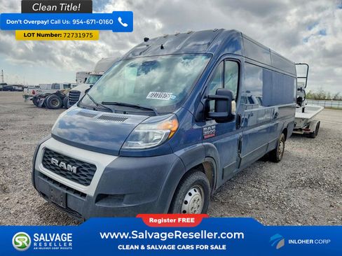 Used 2021 RAM ProMaster 3500 image 1