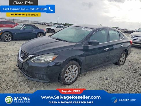 Used 2016 Nissan Sentra SV FWD image 1
