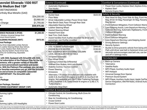 Used 2022 Chevrolet Silverado 1500 RST w/ Convenience Package II AWD/4WD image 1
