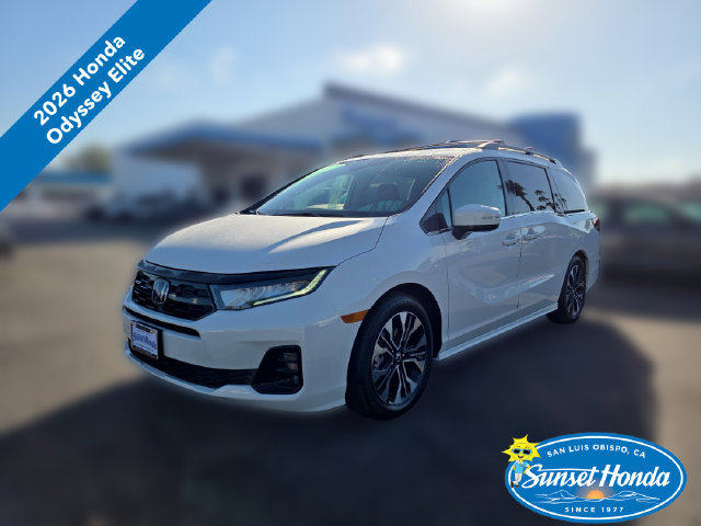 New 2026 Honda Odyssey Elite 360° Tour