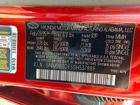 Used 2025 Hyundai Tucson SEL FWD image 30