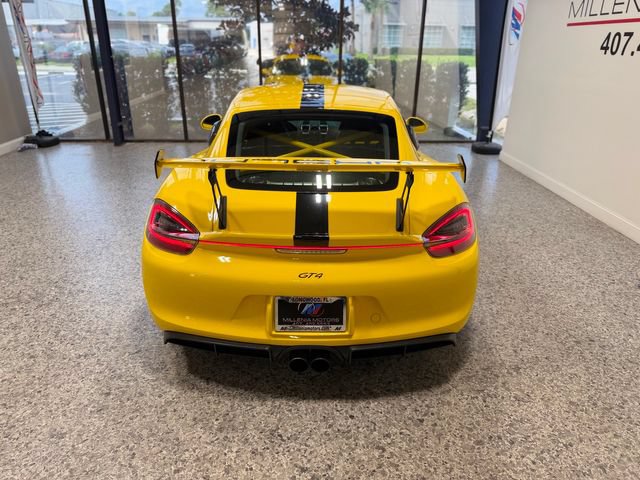 Used 2016 Porsche Cayman GT4 w/ Sport Chrono Package RWD image 6