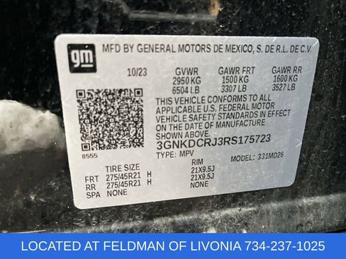 Certified 2024 Chevrolet Blazer EV RS image 31