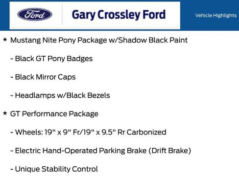 Certified 2024 Ford Mustang GT Premium w/ GT Performance Package RWD image 26