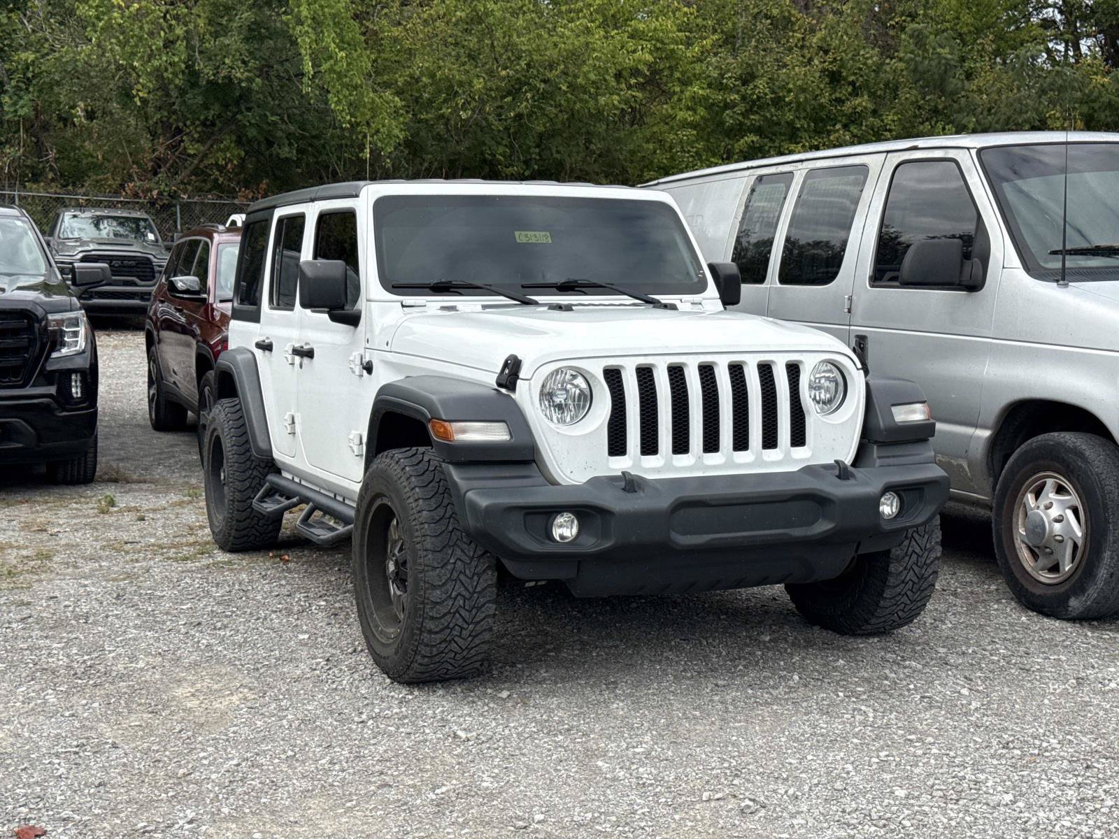 Used 2020 Jeep Wrangler Unlimited Sport S AWD/4WD image 3