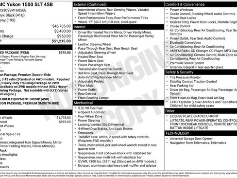 Used 2009 GMC Yukon SLT w/ Preferred Package AWD/4WD image 41