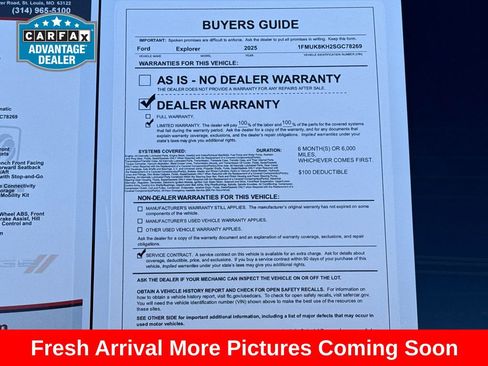 Used 2025 Ford Explorer ST-Line w/ Premium Package image 27